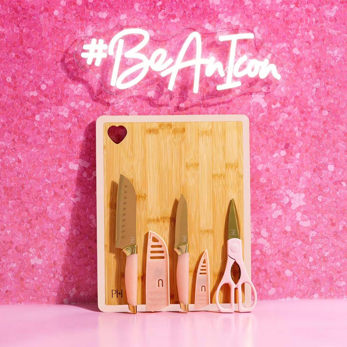 Deska Za Rezanje Paris Hilton, 4-Delni Set - Design (29/36/4.5cm) - Paris Hilton