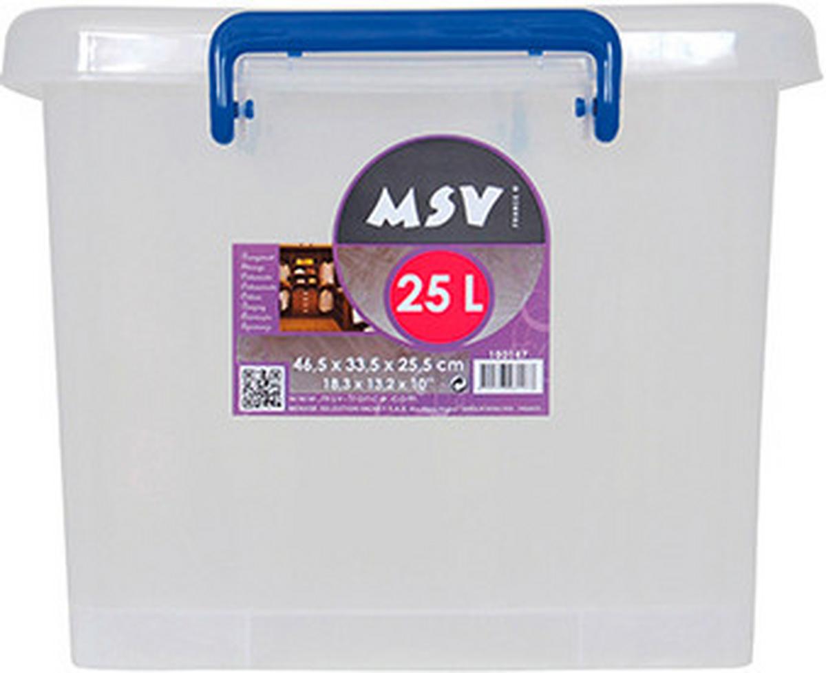 Aufbewahrungsbox 100147 - Transparent, Basics, Kunststoff (46.5/25.5/33.5cm) - Spirella