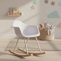 Kinderstuhl Bobby Weiß Kunststoff - Weiß, MODERN, Holz/Kunststoff (41,5/60/54cm) - Bessagi Kids