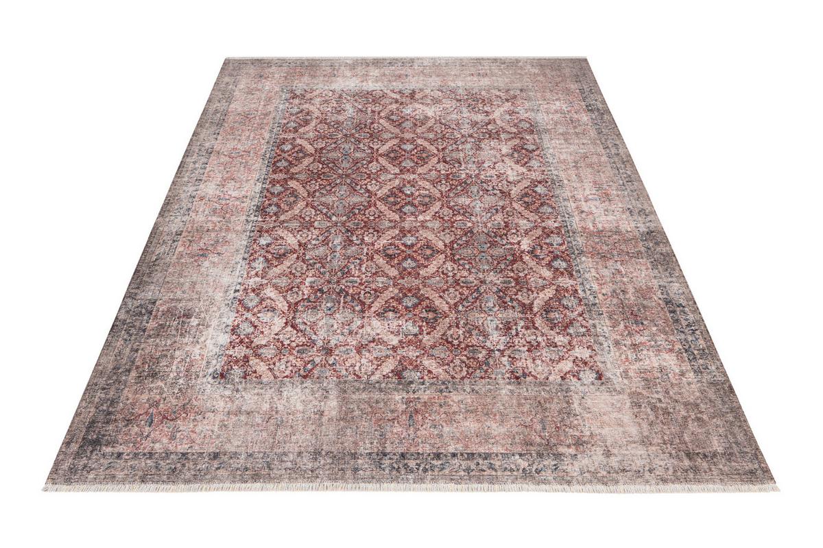 Vintage-teppich My Maurea 780 - Rot, Basics, Textil (120/170cm)