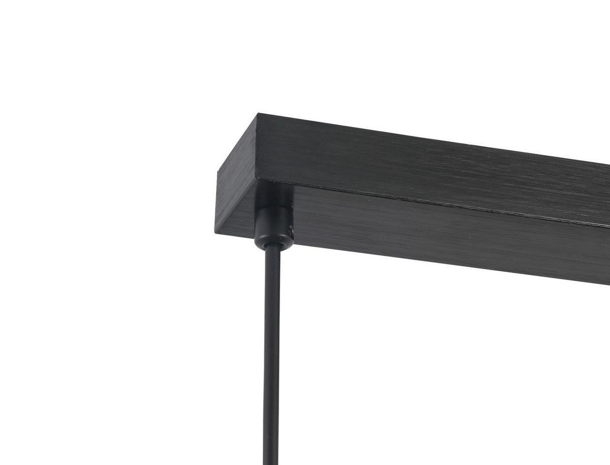 LAMPA WISZĄCA SMOKEY - antracytowy/kolor chromowy, Lifestyle, metal/szkło (72/18/120cm) - Dieter Knoll