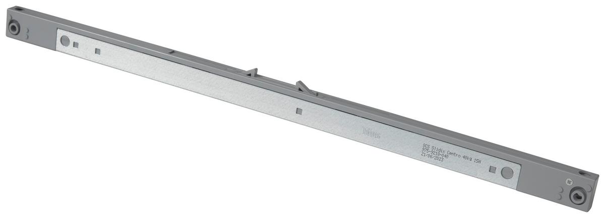 AMORTYZATOR DRZWI ŚRODKOWYCH DO SZAFY 3-DRZWIOWEJ - szary, Modern, tworzywo sztuczne/metal (46,5/2,5/1,5cm) - MID.YOU