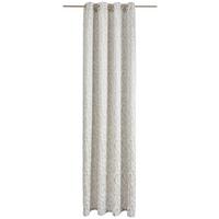 ZASŁONA NA PRZELOTKACH ONDA - kolor srebrny, Lifestyle, tkanina (140/245cm) - Dieter Knoll