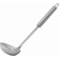 Schöpflöffel Dani aus Edelstahl - Edelstahlfarben, KONVENTIONELL, Metall (29,5cm) - Modern Living
