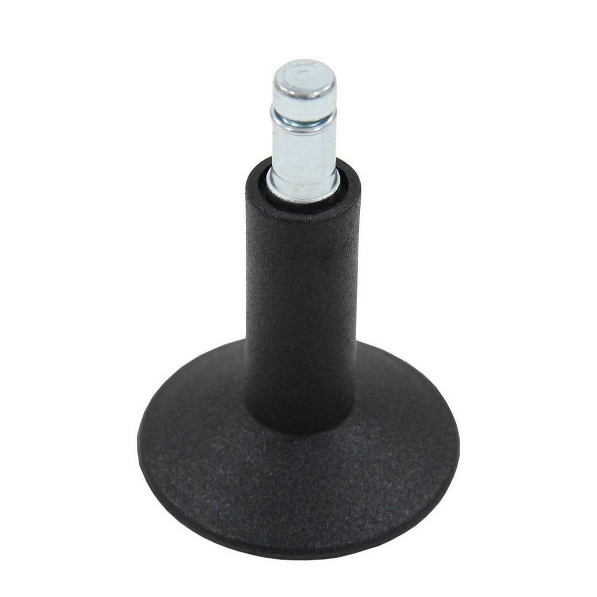 Set Drsnikov Za Pisarniški Stol Stand, 5-Delni - črna, Basics, kovina/umetna masa (6/6,4/6cm) - MID.YOU