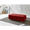 Funkcijski Tabure Larry - rdeča, Moderno, kovina/tekstil (135/42/63cm) - Premium Living