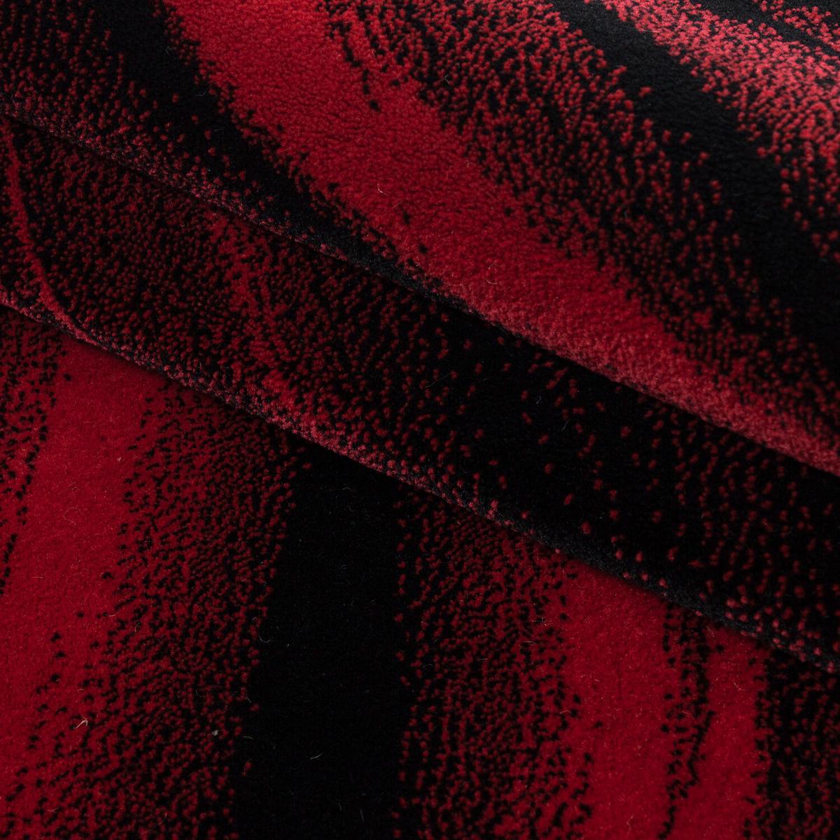 Ravno Tkana Preproga Miami, Rdeča, 240x340cm - rdeča, Design, tekstil (240/340cm) - Novel