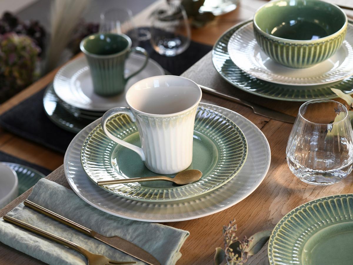 Kombinirani Servis Celadon Mix, 16-Delni - krem barve/biserna, Basics, keramika - Creatable