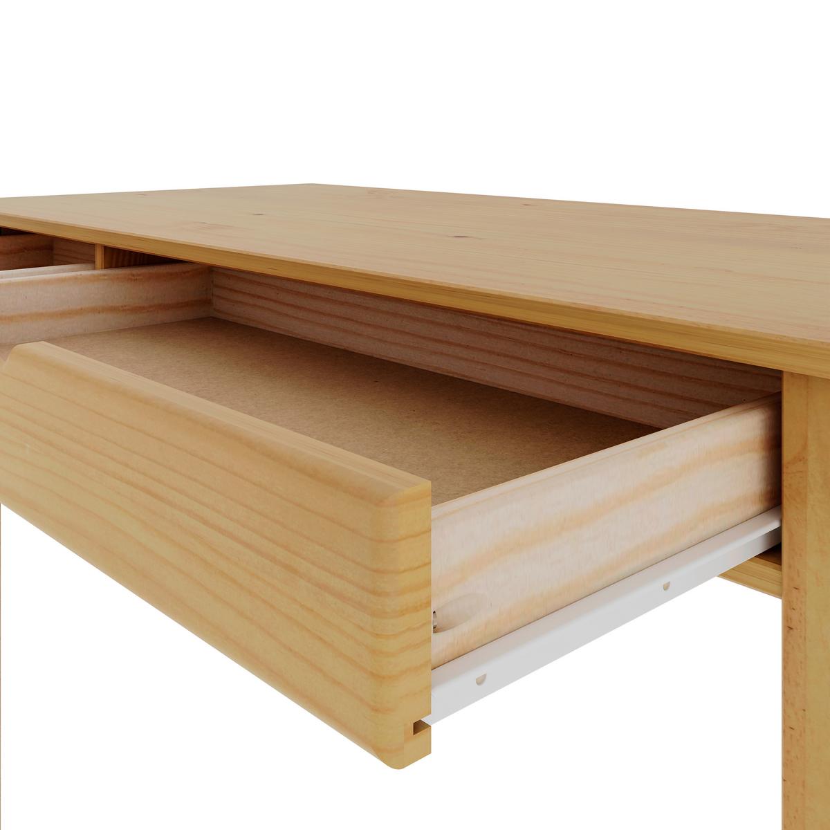 BIURKO GAVA NATUR - kolor naturalny, Konventionell, drewno (120/60/80cm) - MID.YOU