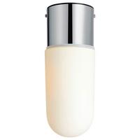 Deckenleuchte Zen max. 15 Watt - Chromfarben/Weiß, Basics (10/10/26cm) - Markslöjd