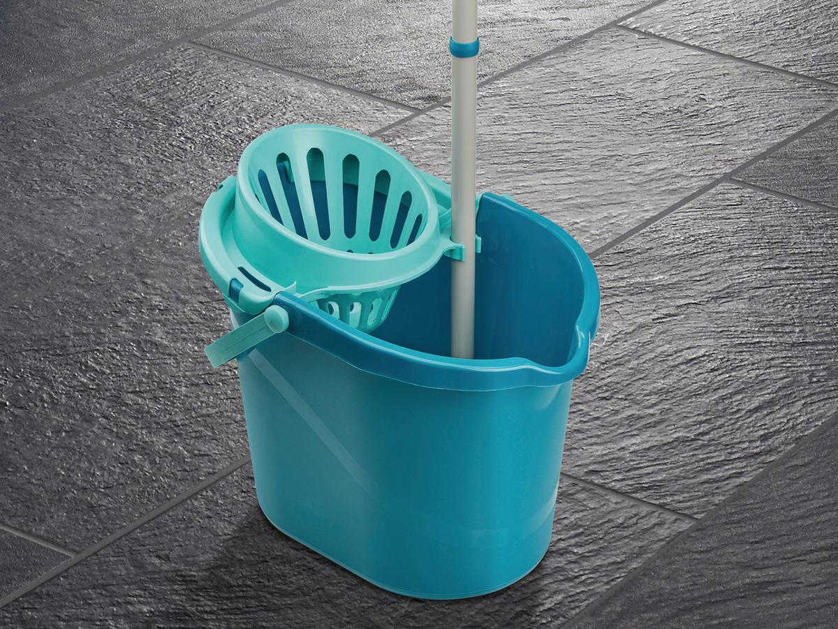 Felmosószett Leifheit Classic - türkiz/fehér, műanyag/textil - Leifheit