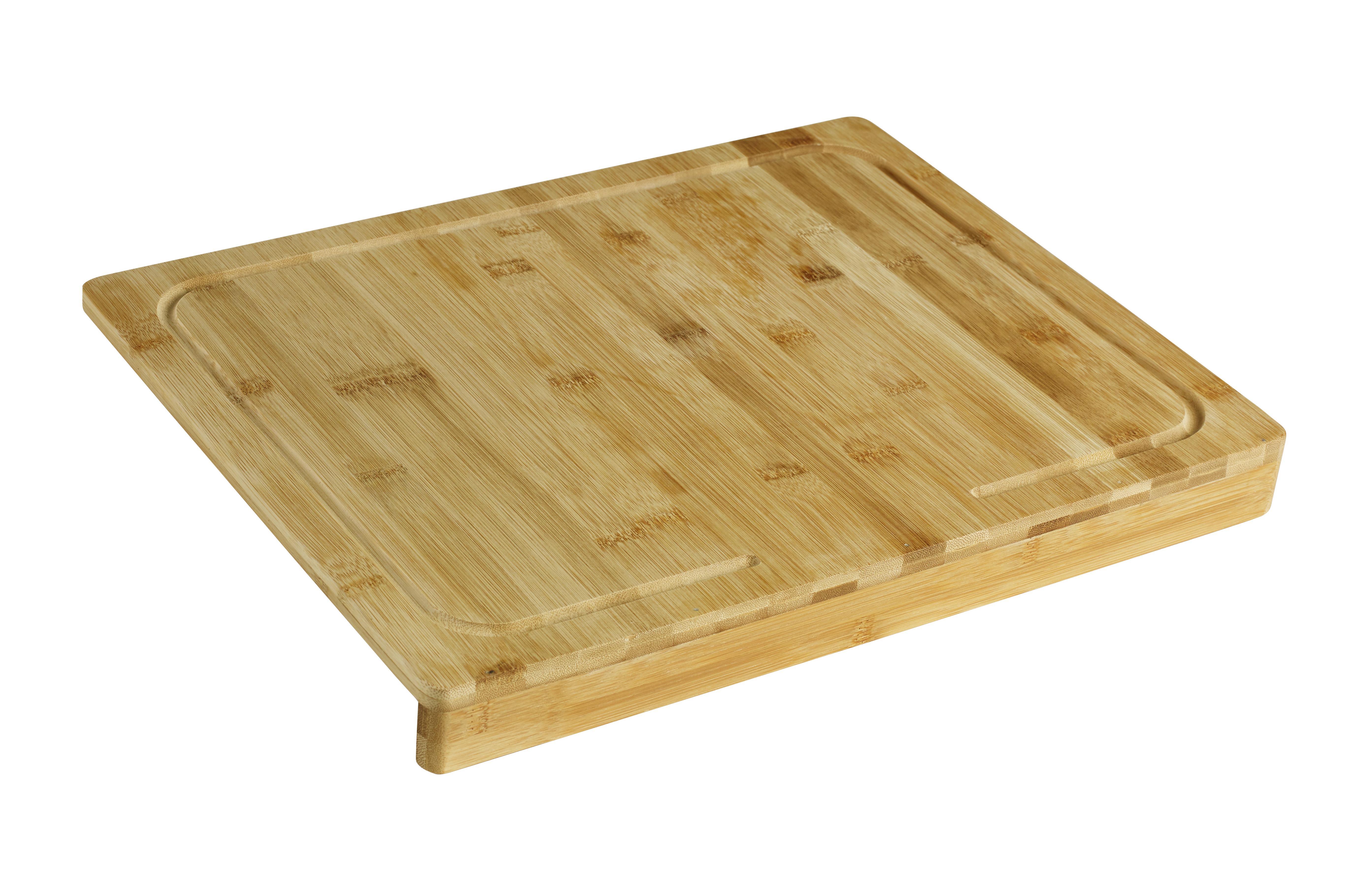 Schneidebrett Marvin aus Bambus - Naturfarben, Holz (45/35/4,3cm) - Premium Living