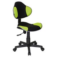 Mladinski Vrtljivi Stol Kiddy Gti 2, Črna, Zelena - črna/zelena, Basics, umetna masa (45/86-101/42cm) - MID.YOU