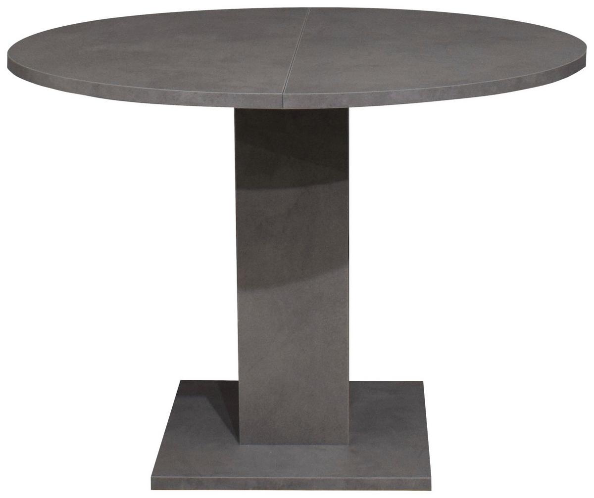 Ausziehtisch Tap in Graphitfarben - Graphitfarben, Basics, Holzwerkstoff (110-150/90/76cm) - Mömax