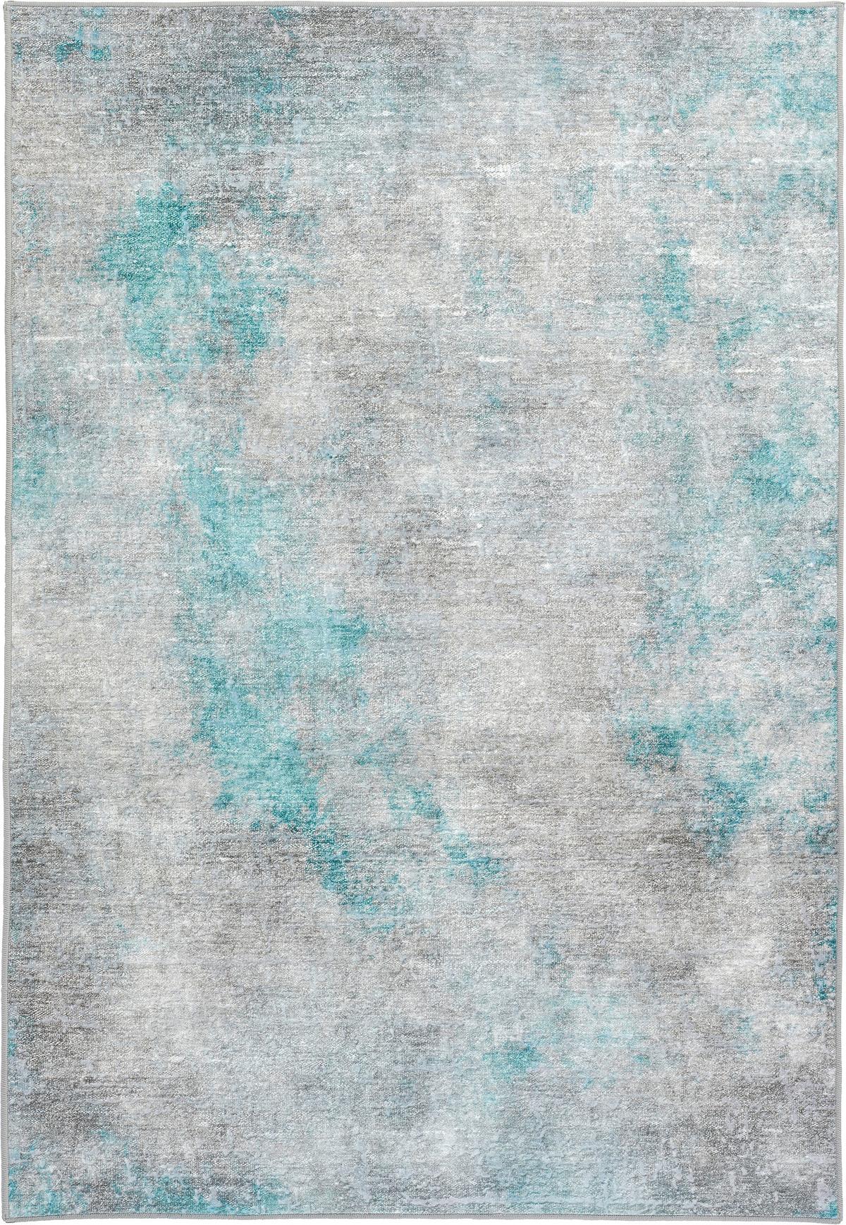 DYWAN VINTAGE ONIS ONDEA-TREND8109 - turkusowy/jasnoszary, Design, tkanina (130/190cm) - Lindorug