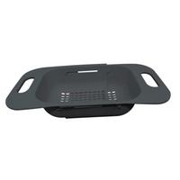 Strecurătoare pentru chiuvetă Michael - gri, Modern, plastic (38/19/7,8cm) - Mömax