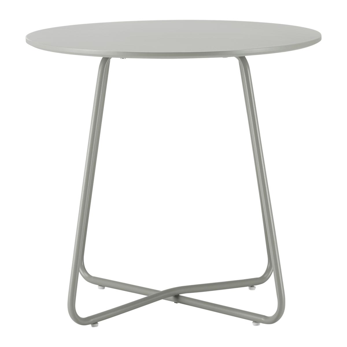 ZESTAW DO SIEDZENIA DLA DZIECI CASEY - jasnoszary, Modern, tworzywo sztuczne/metal (60/56/60cm) - Bessagi Kids