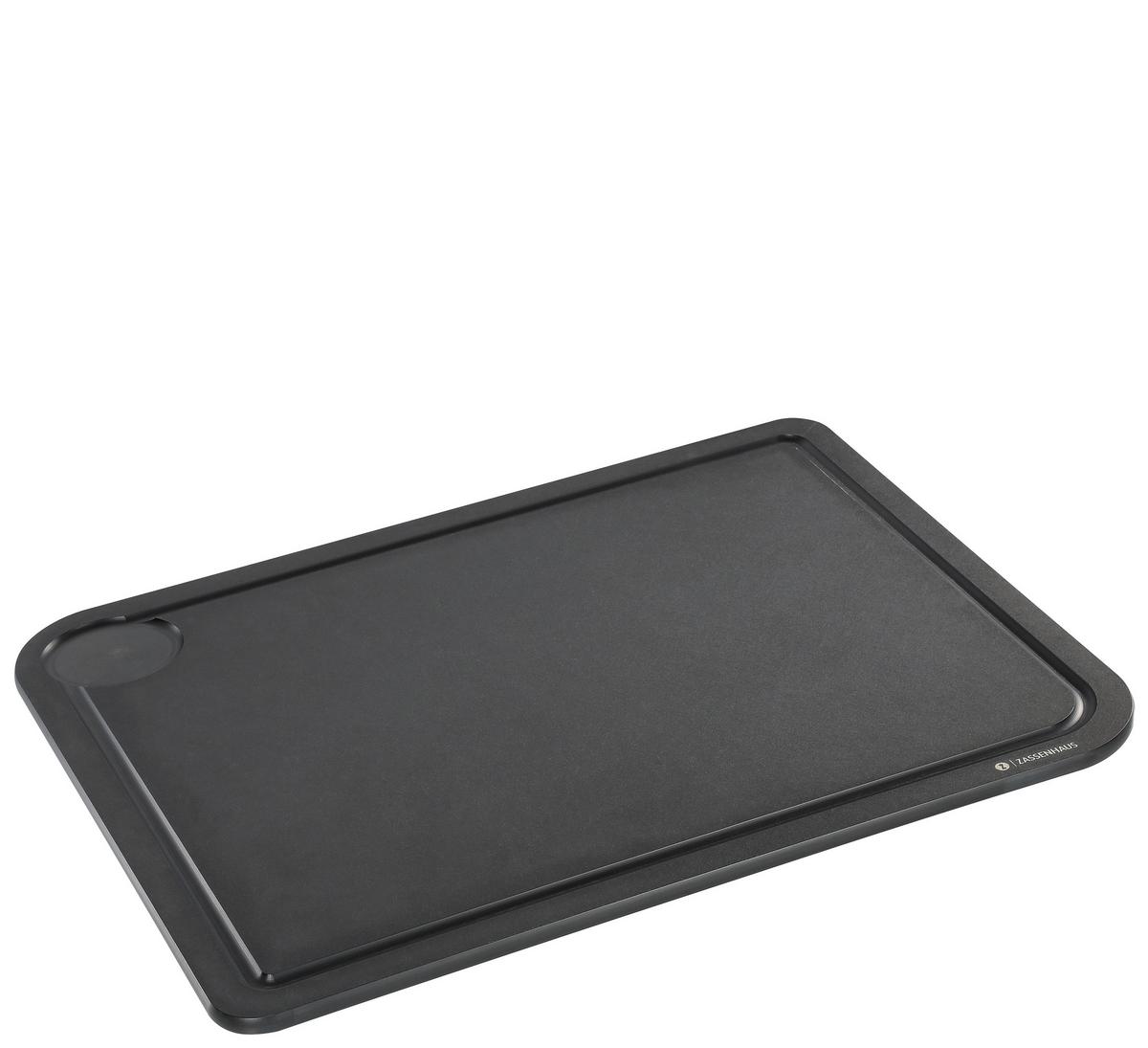 DESKA DO KROJENIA 053777 - czarny, Basics, materiały naturalne/papier (49,5/38/0,9cm) - Zassenhaus