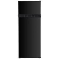 Kühl-Gefrier-Kombination GK212 B in Schwarz - Schwarz, Trend, Kunststoff/Metall (54,5/143/55,5cm) - PKM