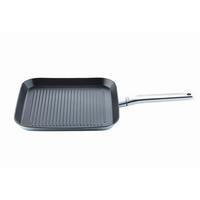 PATELNIA GRILLOWA 28538 - kolor srebrny, Design, metal (29,5/29,5cm) - Johann Lafer