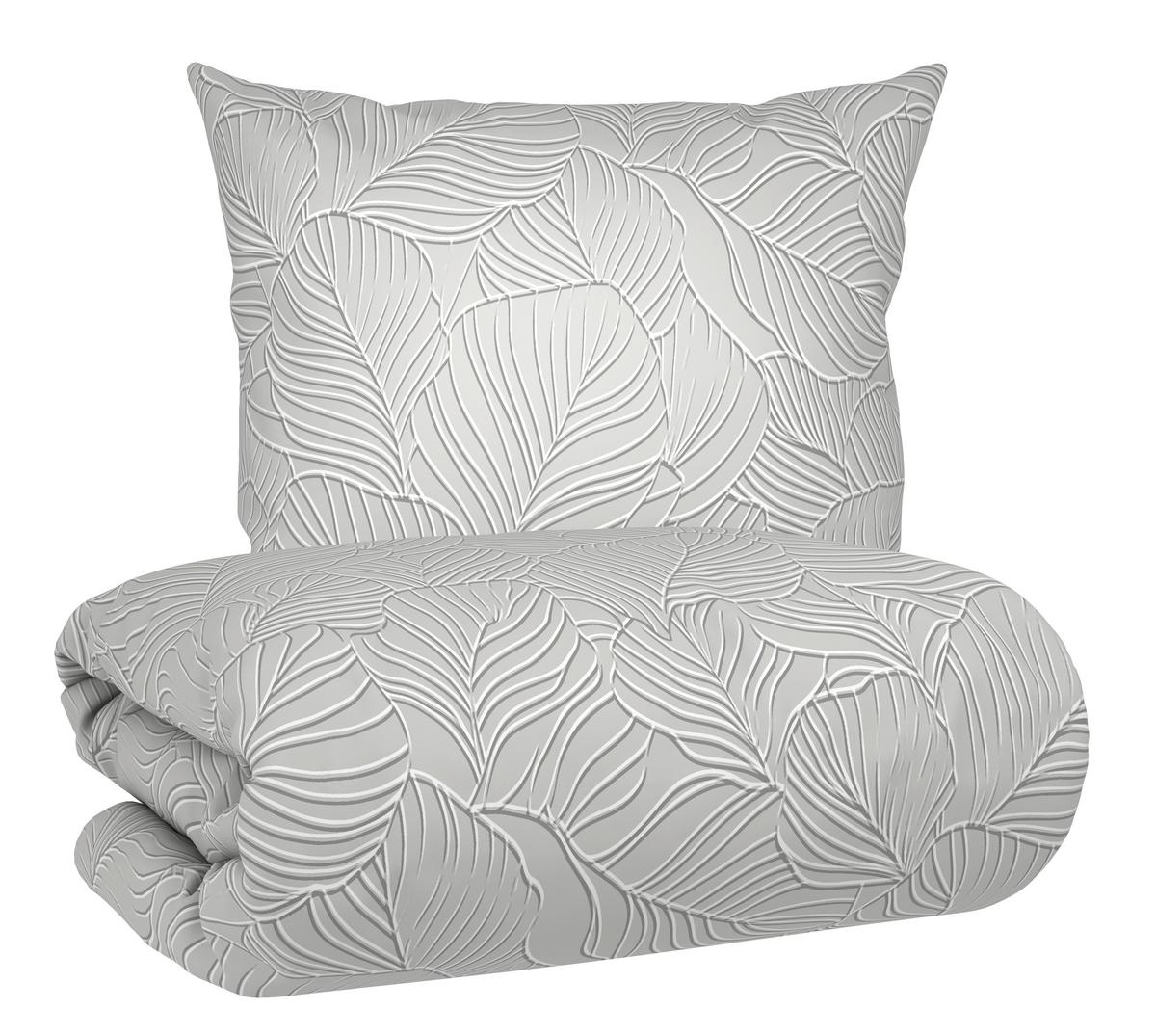 Bettwäsche Chloe Weiß ca. 135x200cm - Weiß, Textil (135/200cm) - Mömax