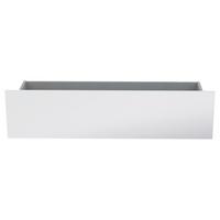 Schublade Unit in Weiss Hochglanz - Weiss Hochglanz, Modern, Holzwerkstoff (90,9/21,9/36,6cm) - Based