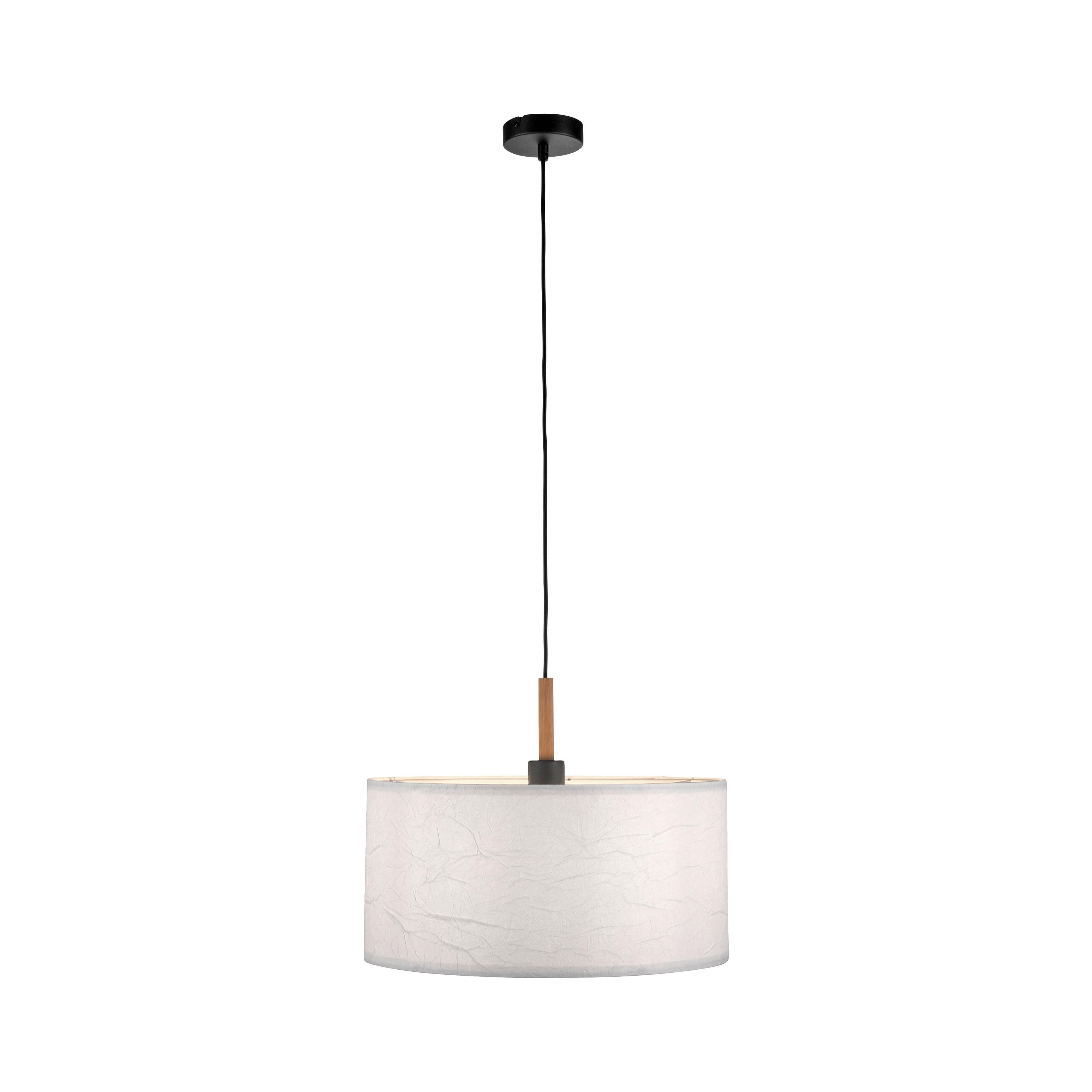 LAMPA WISZĄCA 14181-16 GREEN SOFIE - biały, Natur, tworzywo sztuczne/papier (44/44/140cm)