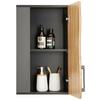 ÖVERSKÅP TIMBER -EXKLUSIV- - Modern, metall/trämaterial (40/65/20cm) - Premium Living