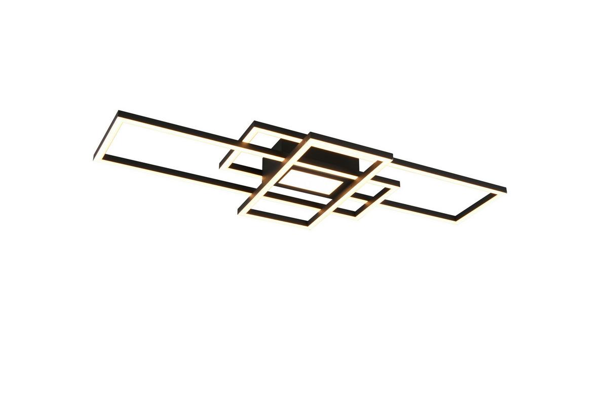 LAMPA SUFITOWA LED IRVINE SMALL *SBN* - czarny, Basics, tworzywo sztuczne/metal (70/30cm) - Novel