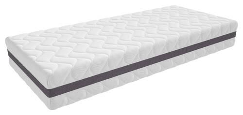 Ležišče Premium Lux Seven Plus, 200x190 Cm - bela, Moderno (200/190cm) - Premium Living