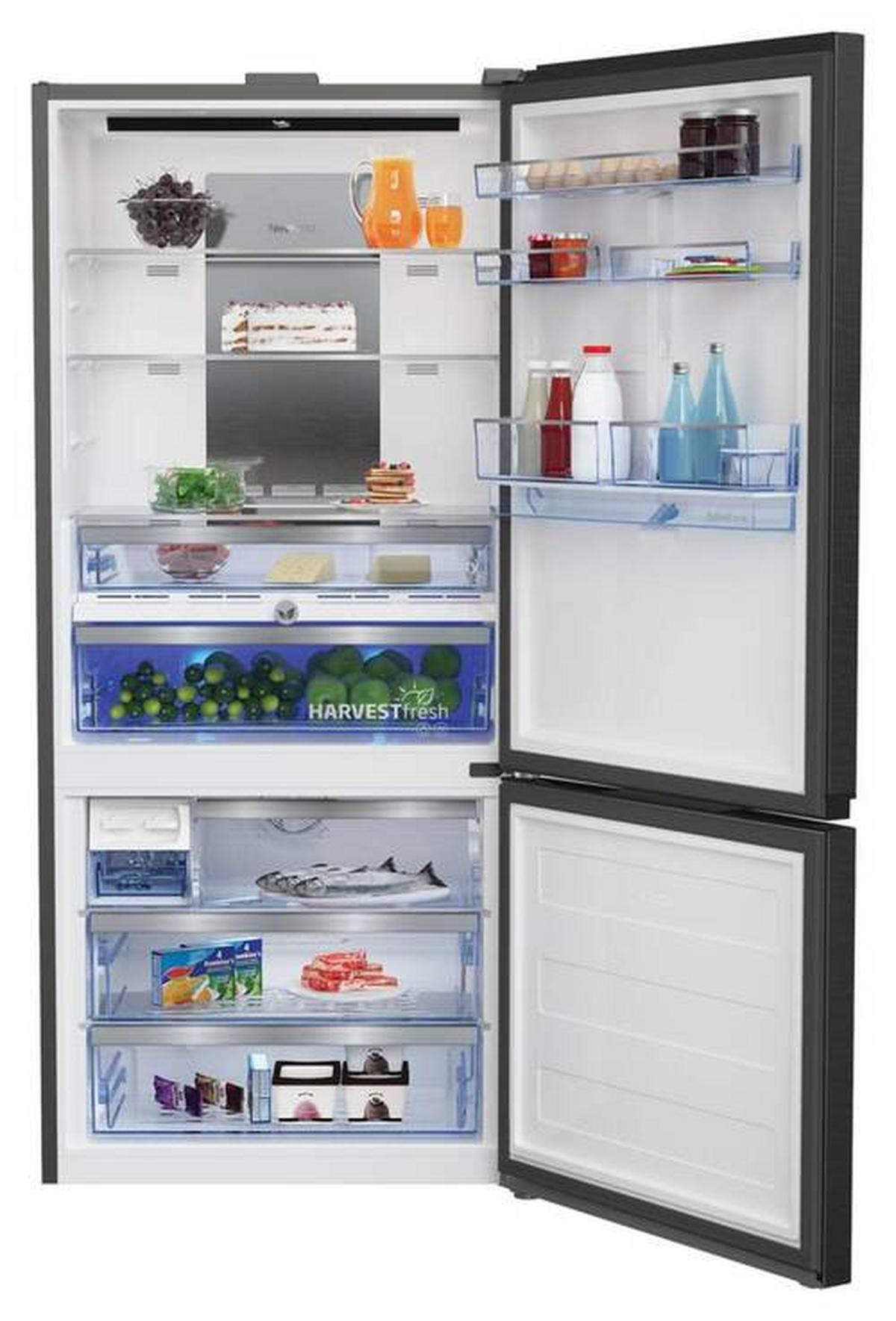 KÜHL-GEFRIER-KOMBINATION KG730 - Grau (83,2/191,5/74,7cm) - Beko