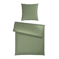 Bettwäsche Xenia Streif Hellgrün ca. 135x200cm - Hellgrün, MODERN, Textil (135/200cm) - Premium Living
