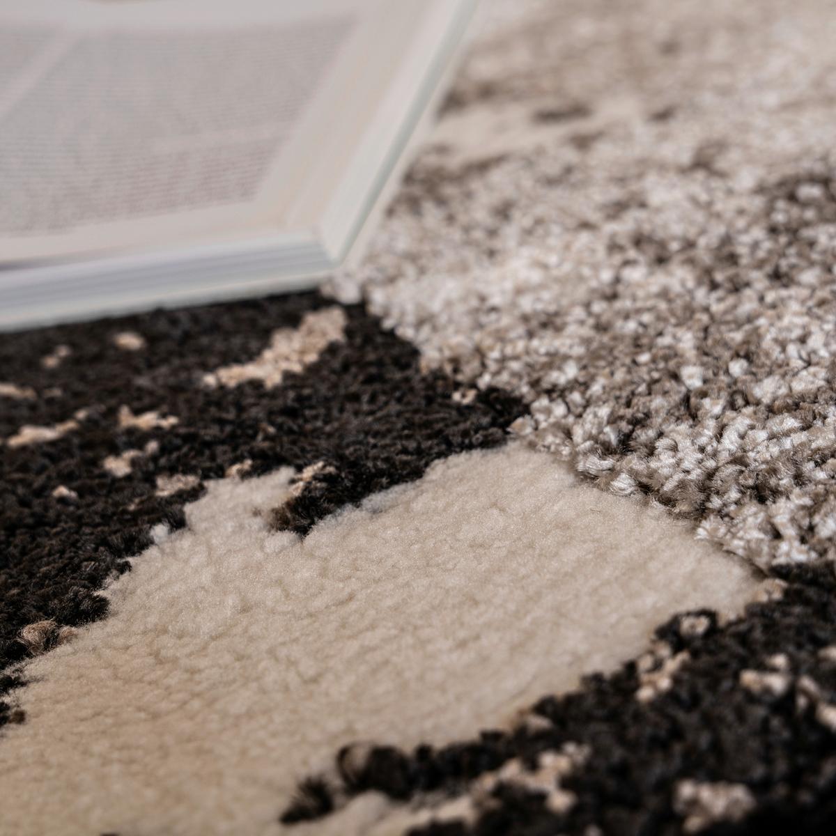 TAPIS À POILS LONGS MY CANYON 971 - taupe, Basics, textile (160/230cm)