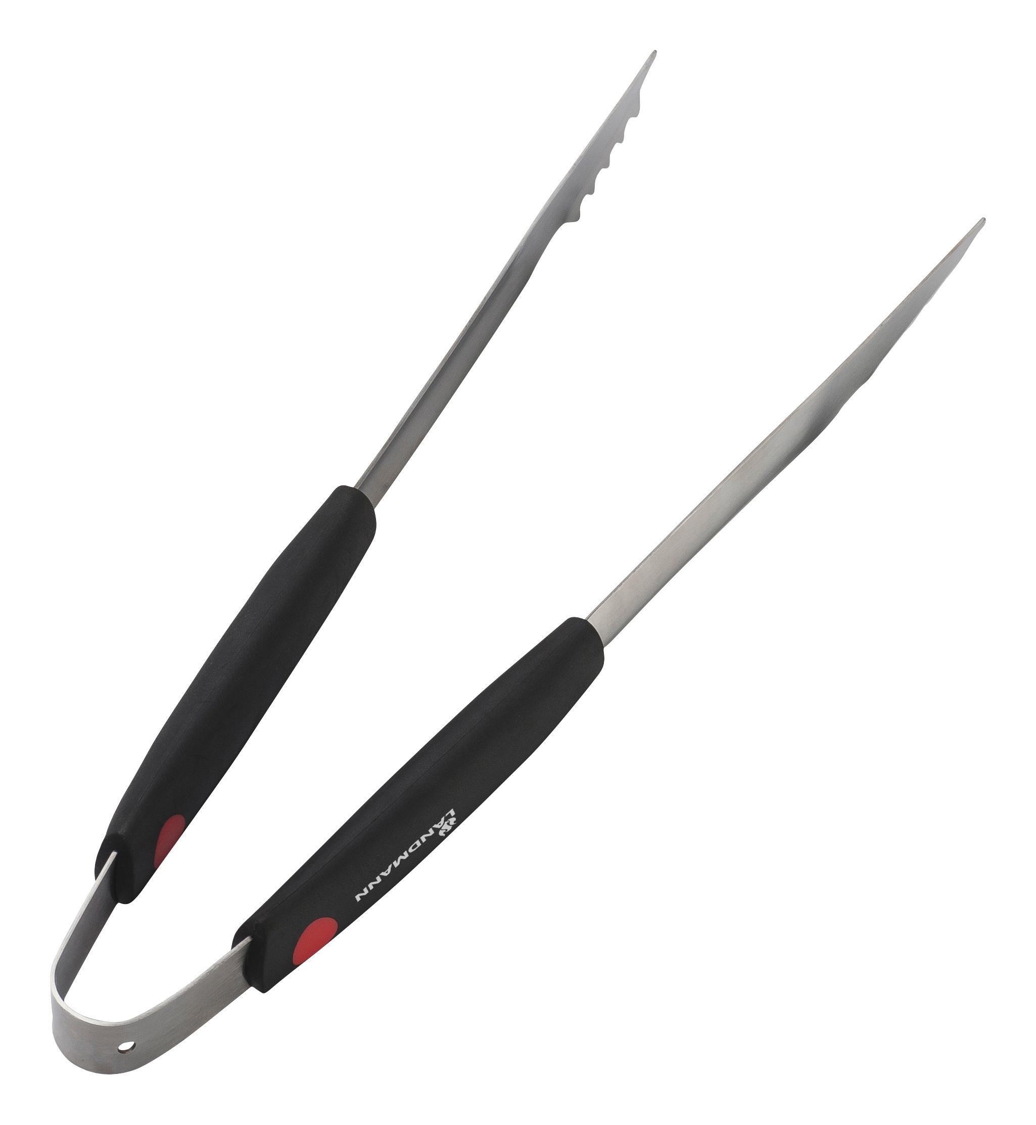 Grillcsipesz Landmann - fém (39,5/3,3/14cm)