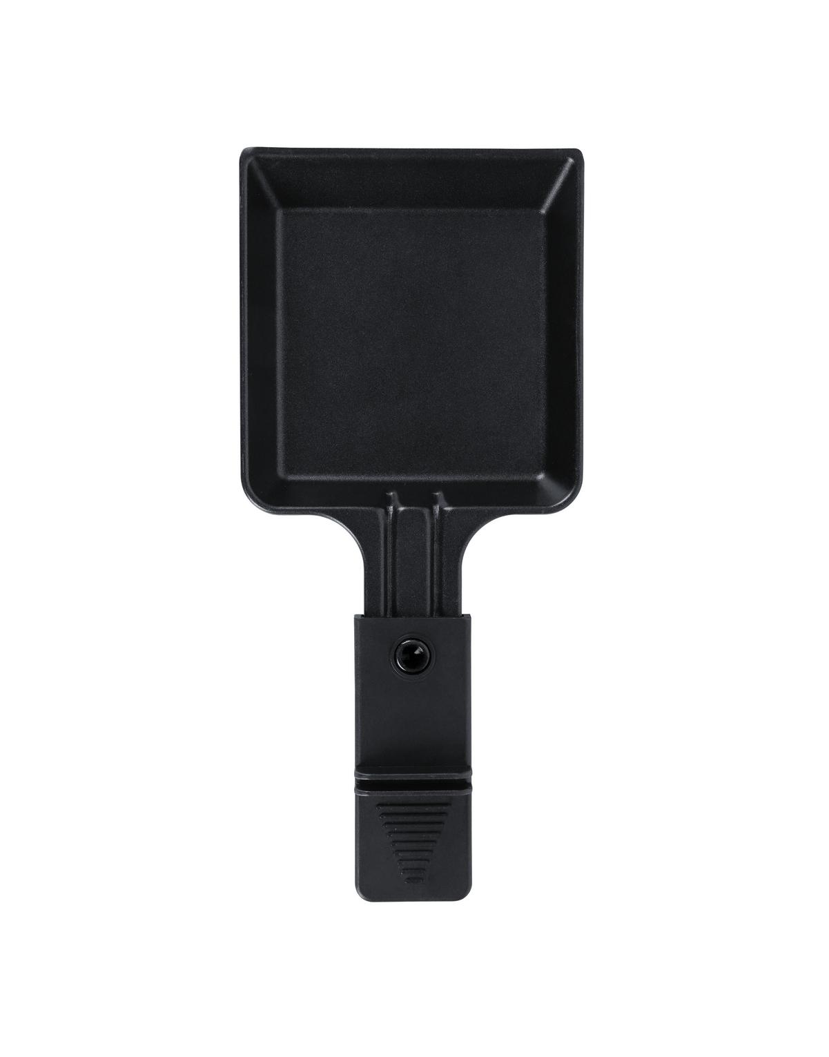 GRILL RACLETTE 16543 - kolor srebrny/czarny, Basics, kamień/tworzywo sztuczne (42/23/13cm) - GOURMETMAXX