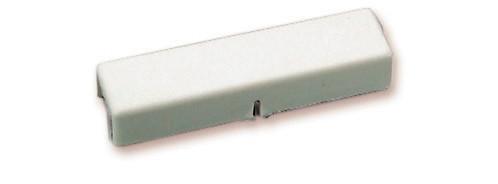Toldólap Függönysínhez 2db 6cm - fehér, műanyag (6cm)