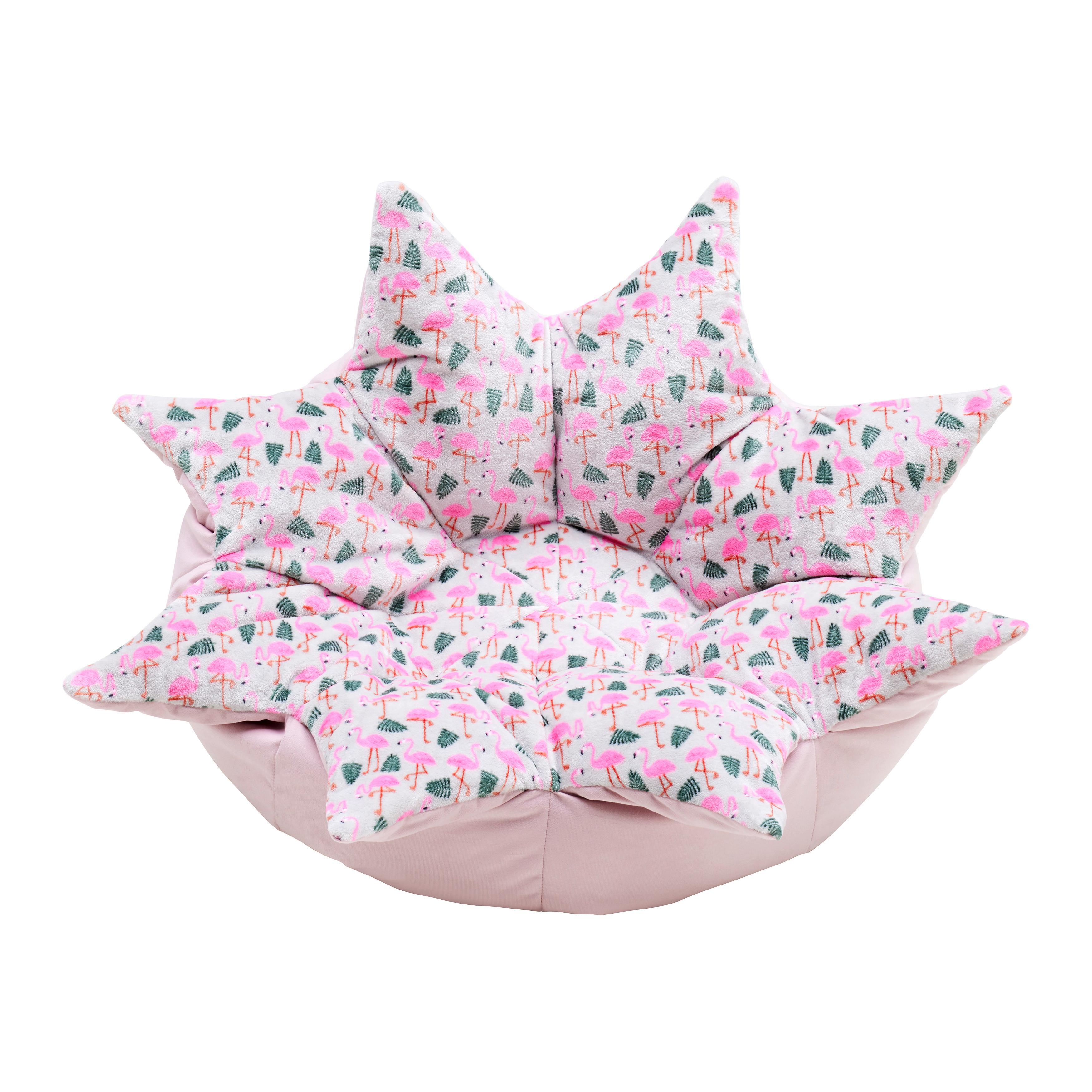 Kindersessel Flaming-Tulip in Multicolor - Weiss/Pink (85/60cm) - Mömax