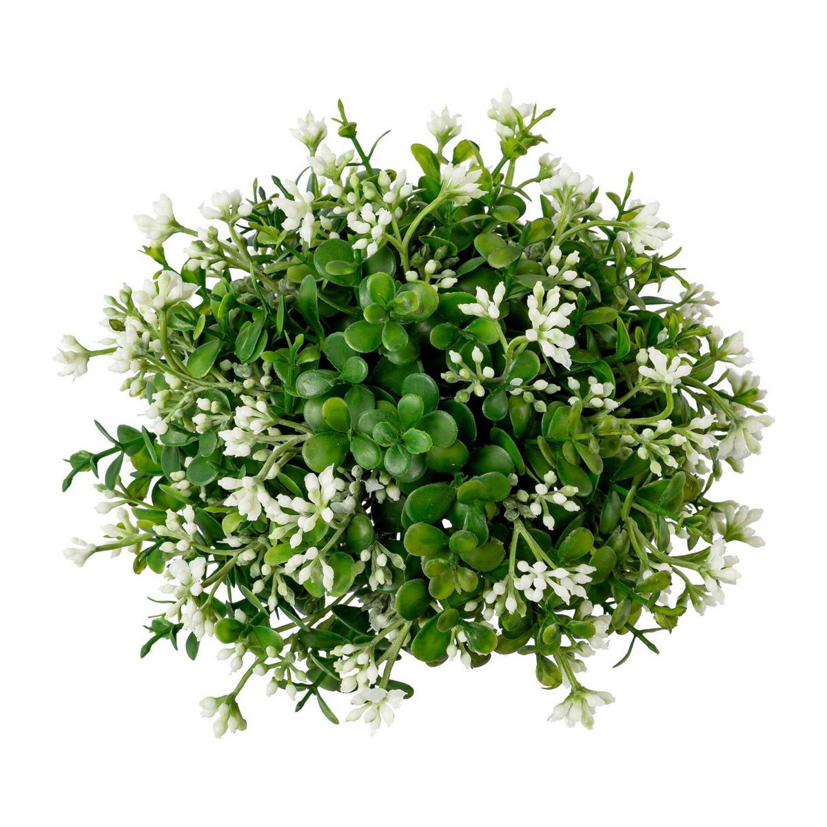 Umjetna Biljka Eucalypthus I - bijela/zelena, Basics, plastika (18cm) - Modern Living