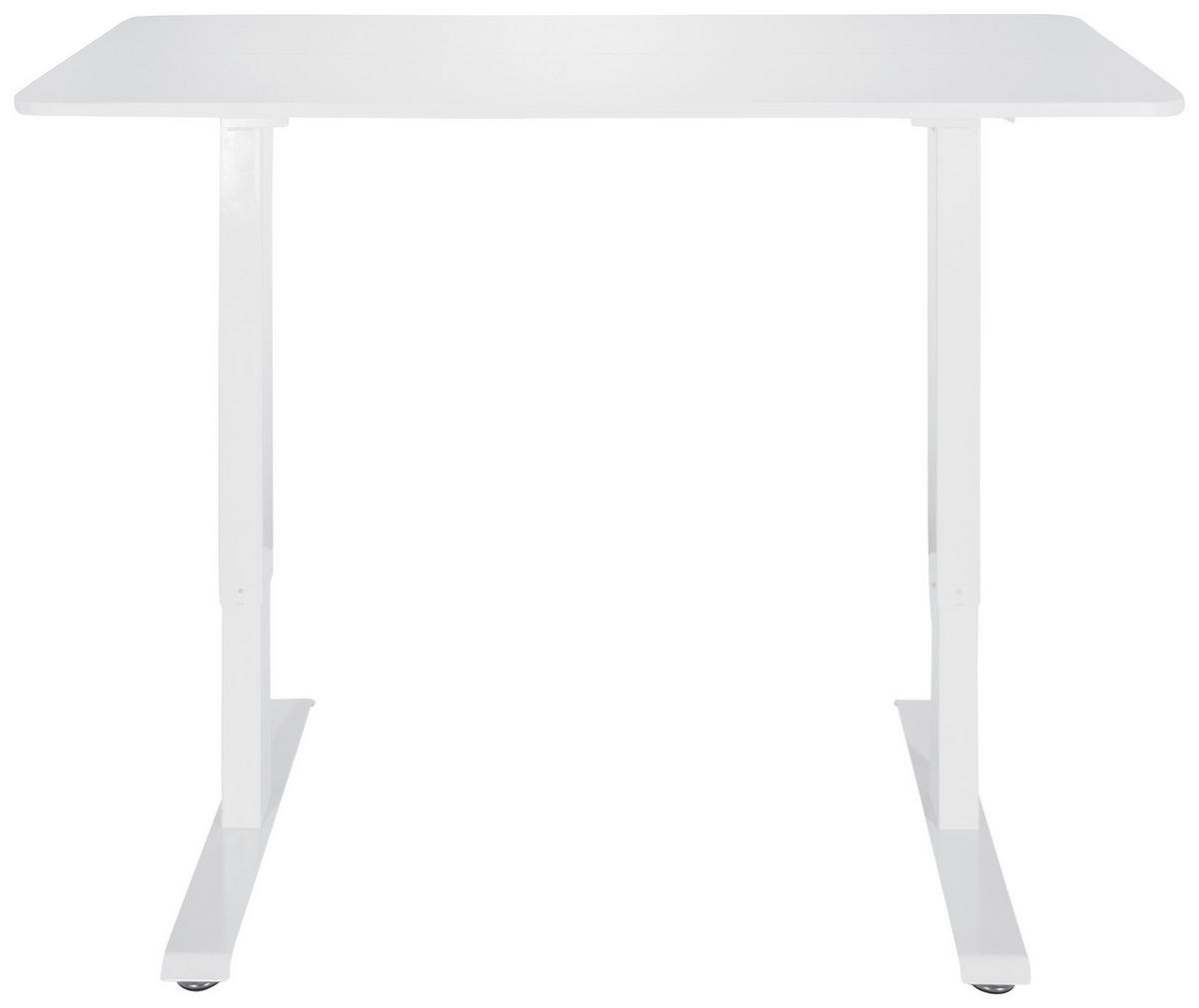 Dvižna Miza Stand Cr, Bela - bela, Moderno, kovina/leseni material (120/74/60cm) - MID.YOU