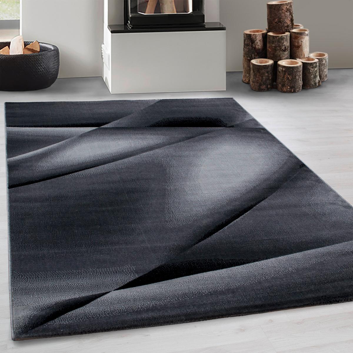 Tekač Miami, Črna, 80x300cm - črna, Trend, tekstil (80/300cm)