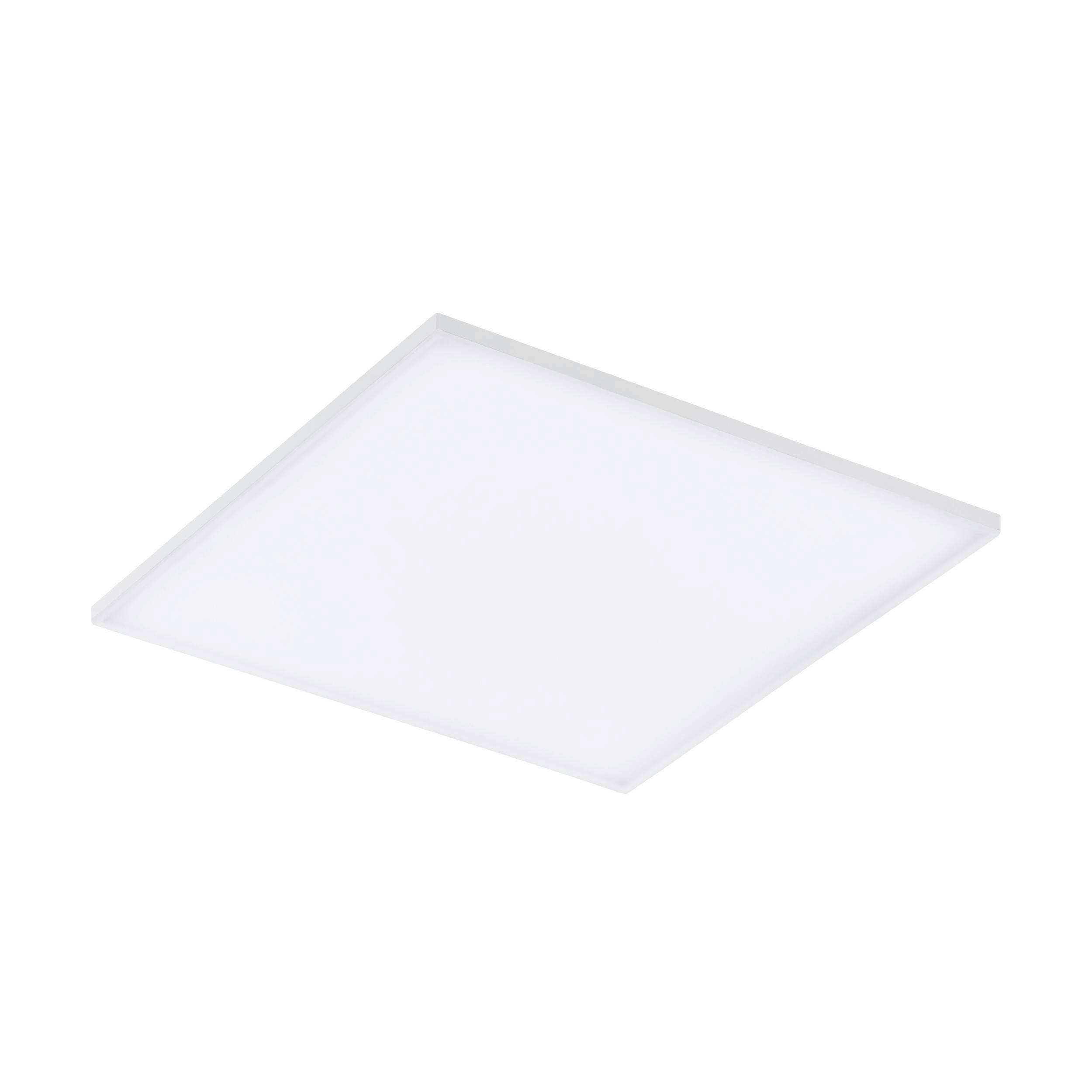 Led-paneel 900704* Turcona-B - Weiss, Konventionell, Kunststoff/Metall (43,7/43,7/7cm) - Eglo