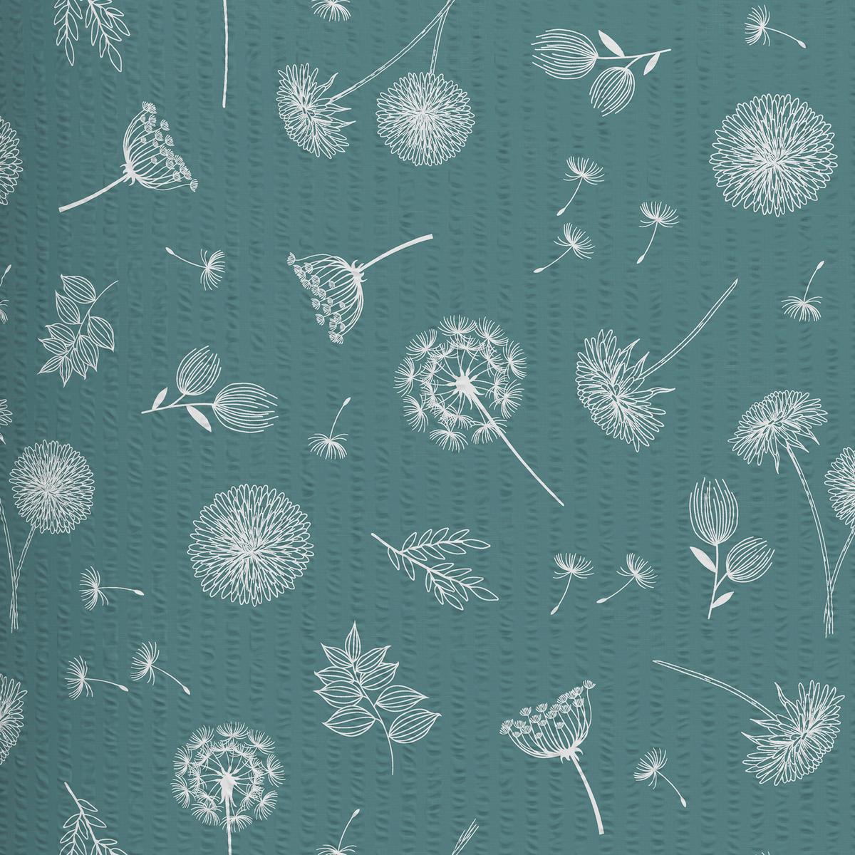 Posteljina Pusteblume 140x200/60x80 Cm - plava, Konvencionalno, tekstil (140/200cm) - Modern Living