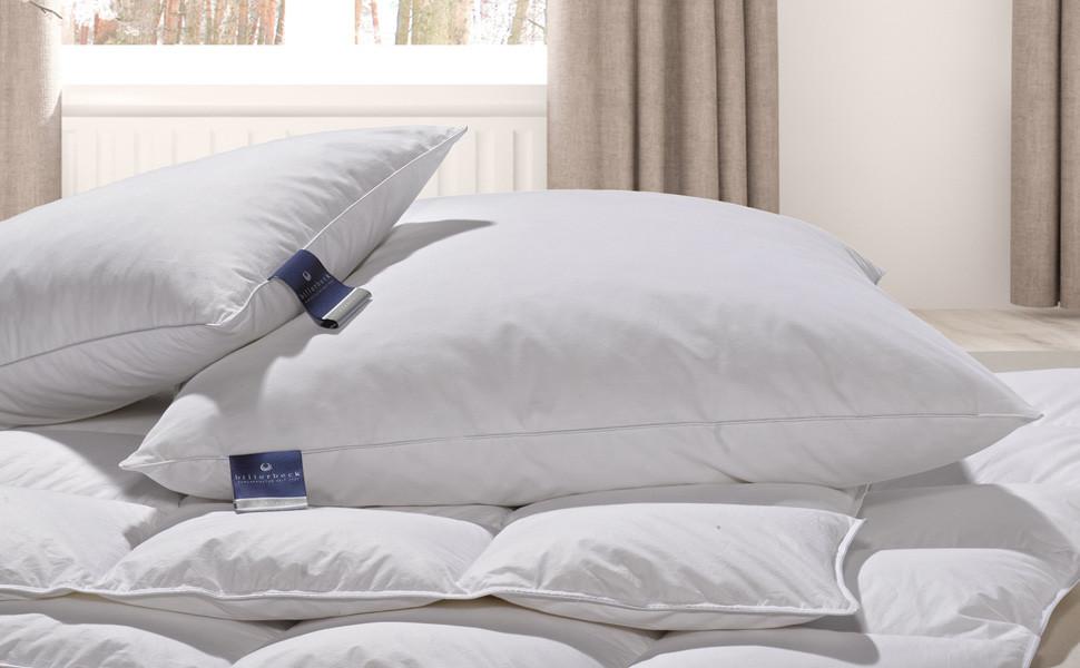 PODUSZKA 3-KOMOROWA AMBIENTE - biały, Basics, tkanina (80/80cm) - Billerbeck