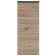 Oberschrank Eiche/Anthrazit - Chromfarben/Eichefarben, MODERN, Holzwerkstoff/Metall (30/75/21cm) Oberschrank Eiche/Anthrazit - Chromfarben/Eichefarben, MODERN, Holzwerkstoff/Metall (30/75/21cm)