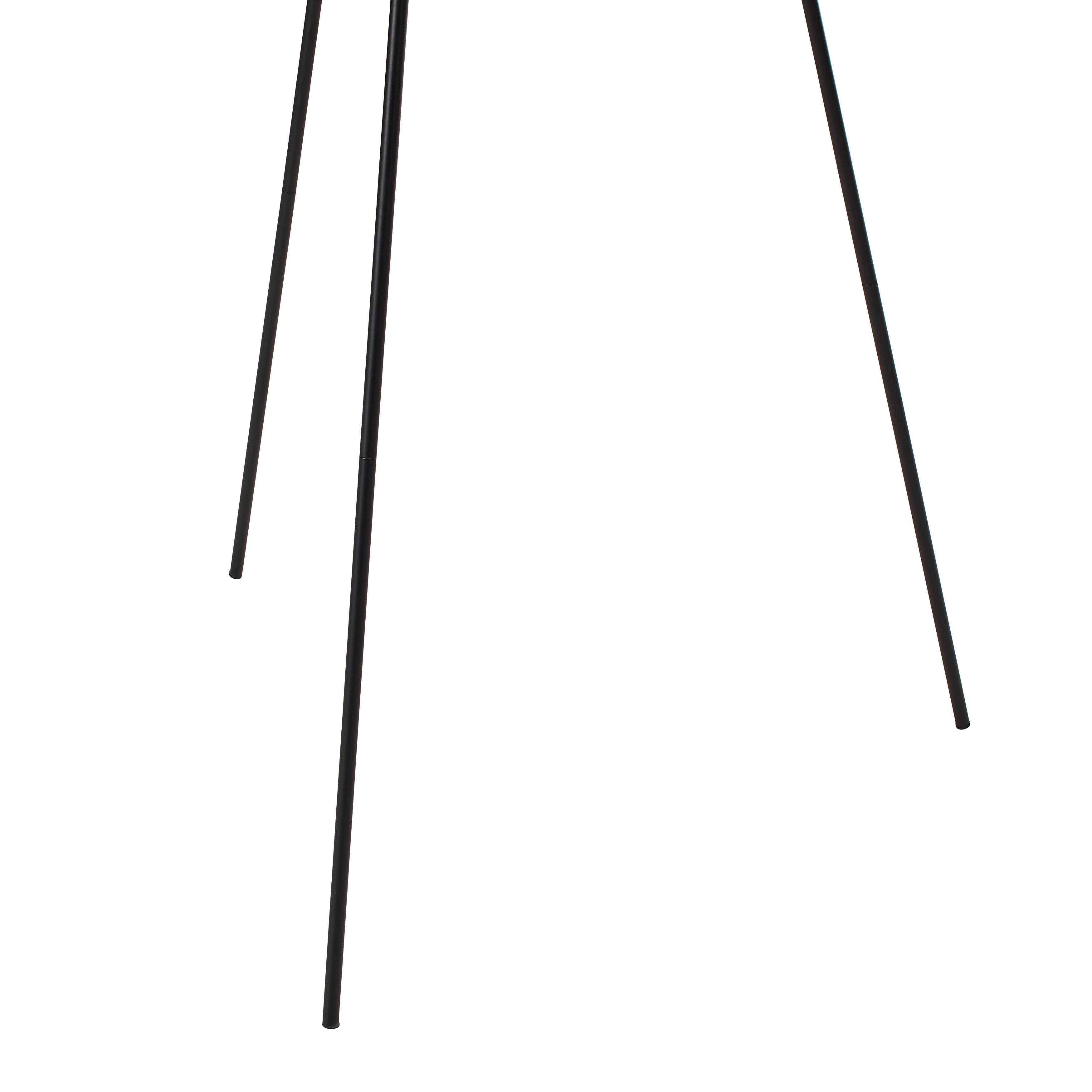 GOLVLAMPA EVELYN - svart, Lifestyle, metall (149cm) - Mömax