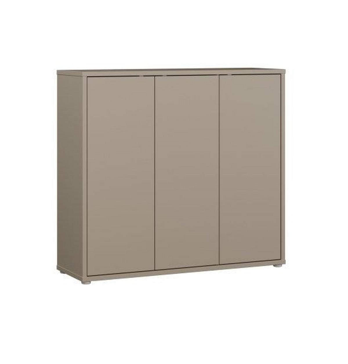 Ormar Za Cipele Alice Springs - siva/taupe, Moderno, drvni materijal/plastika (109,2/99,1/34,9cm) - Modern Living