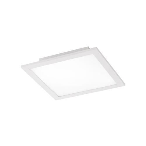 LED-Deckenleuchte Flat max. 17,5 Watt - Weiß, Kunststoff/Metall (30/30/5,6cm)