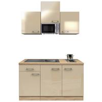 Majhna Kuhinja Nepal, Kašmir, Barva Hrasta - barve nerjavečega jekla/kašmir, Moderno, kovina/leseni material (150cm) - FlexWell