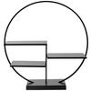 FRISTÅENDE HYLLA ILONA - svart/antracit, Basics, keramik (43/44/11cm) - Modern Living