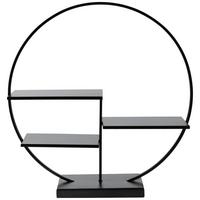 Dekoständer Ilona in Schwarz - Schwarz, Basics, Metall (43/44/11cm) - Modern Living